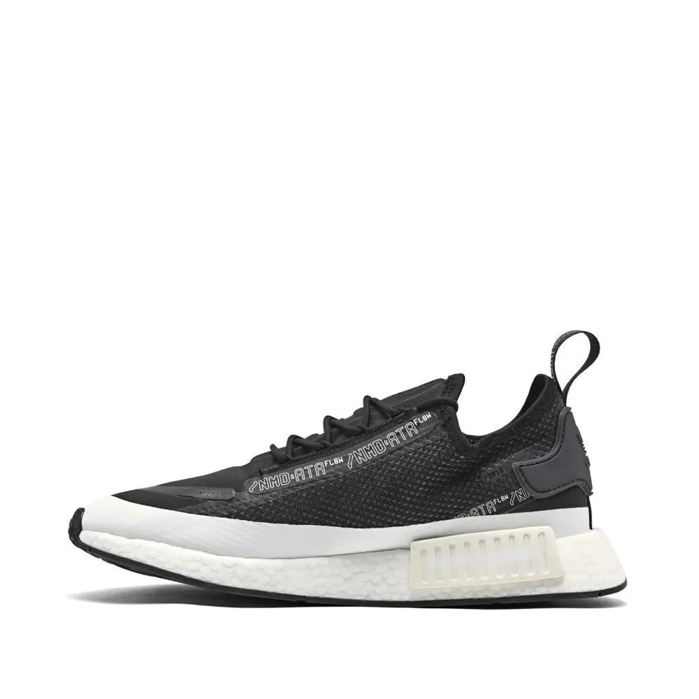 New! ADIDAS Men's NMD R1 Spectoo Sneakers Athletic Shoes Black Size 13 H67408